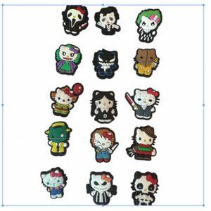 Hello Kitty Horror Character Shoe Charms - set or individual